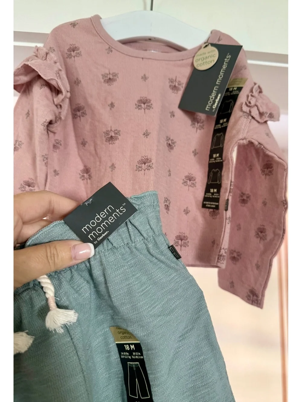 Modern Moments Floral Set Sz 18 Months NWT